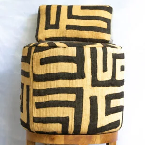 KUBA CLOTH POOF STOOL