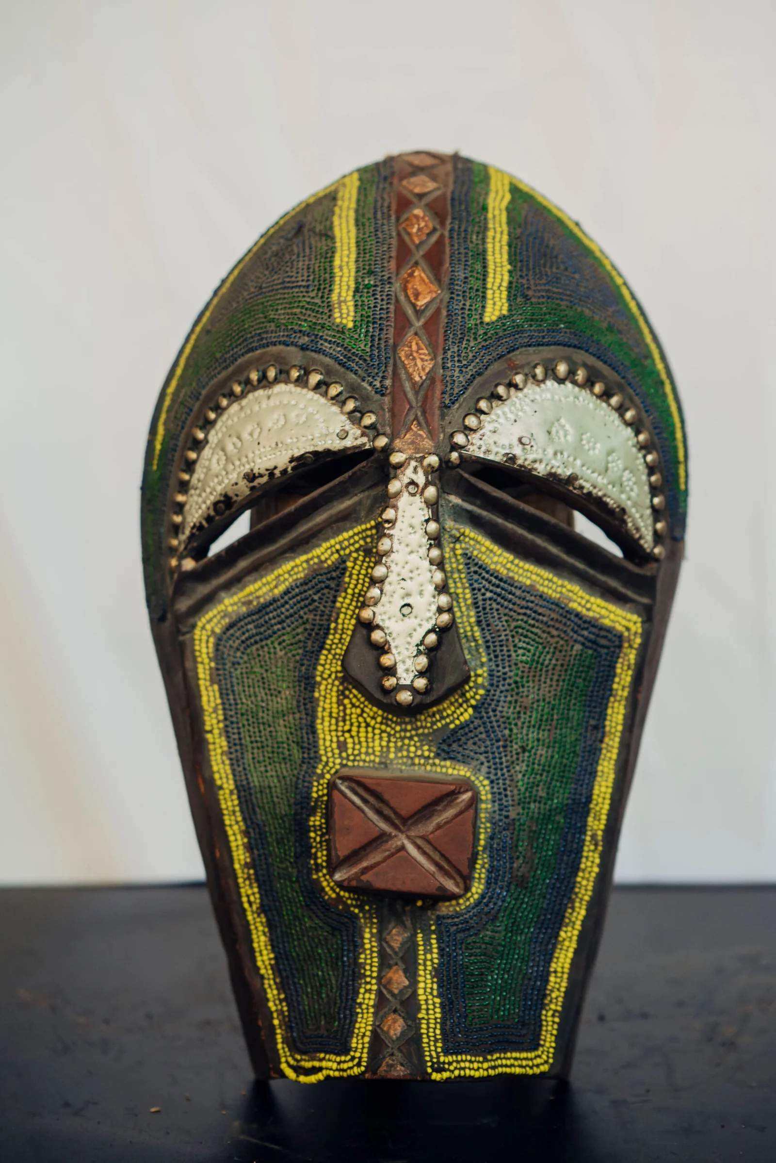 BEADED LUBA MASK #7
