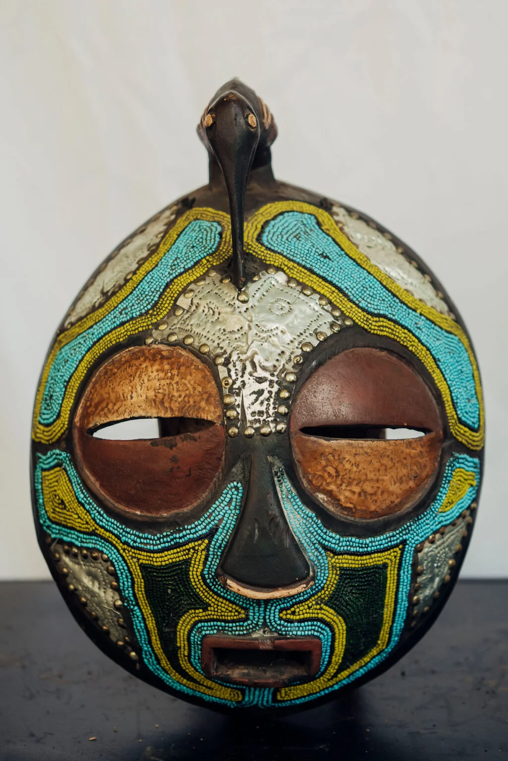 BEADED LUBA MASK #6