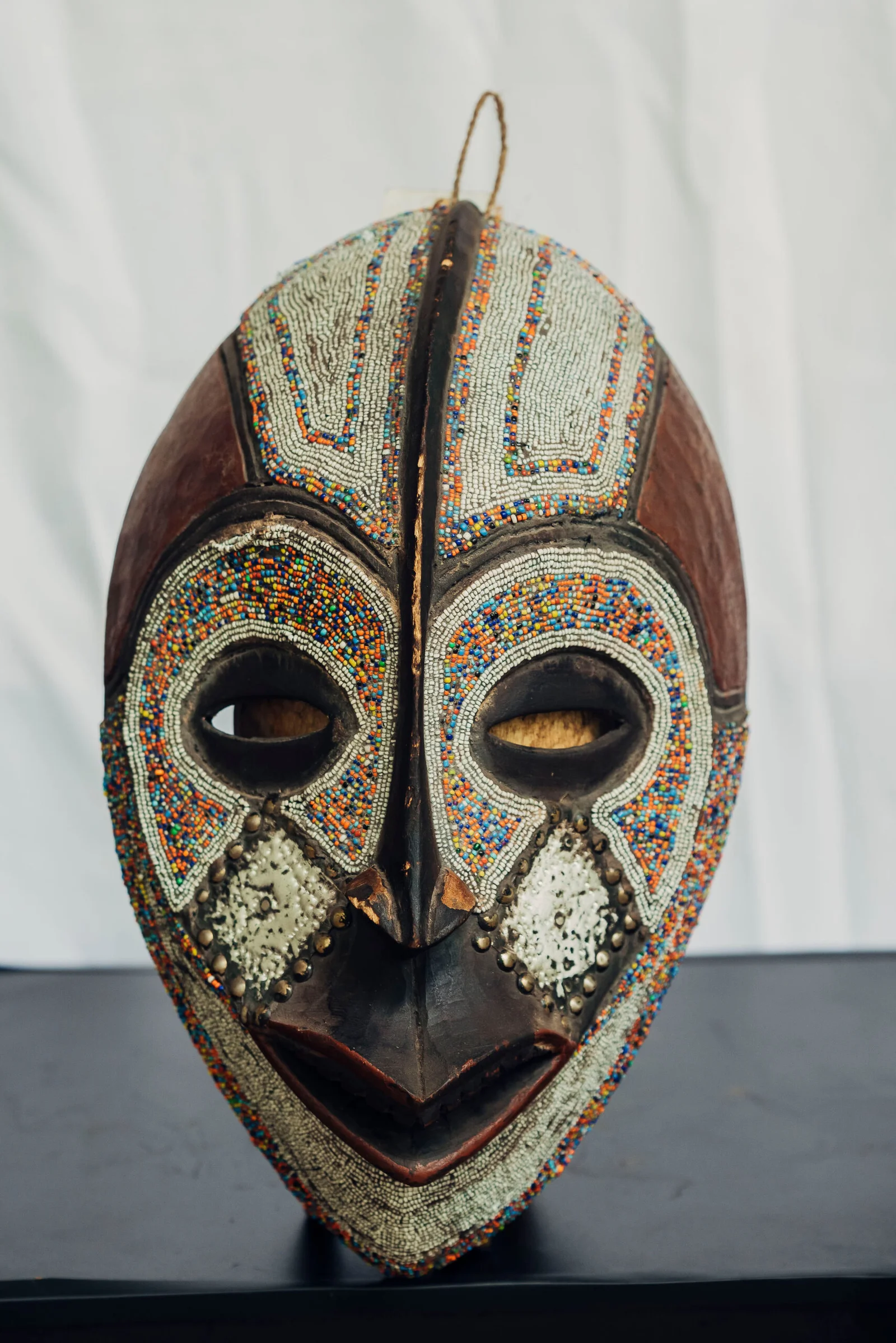 BEADED LUBA MASK #2