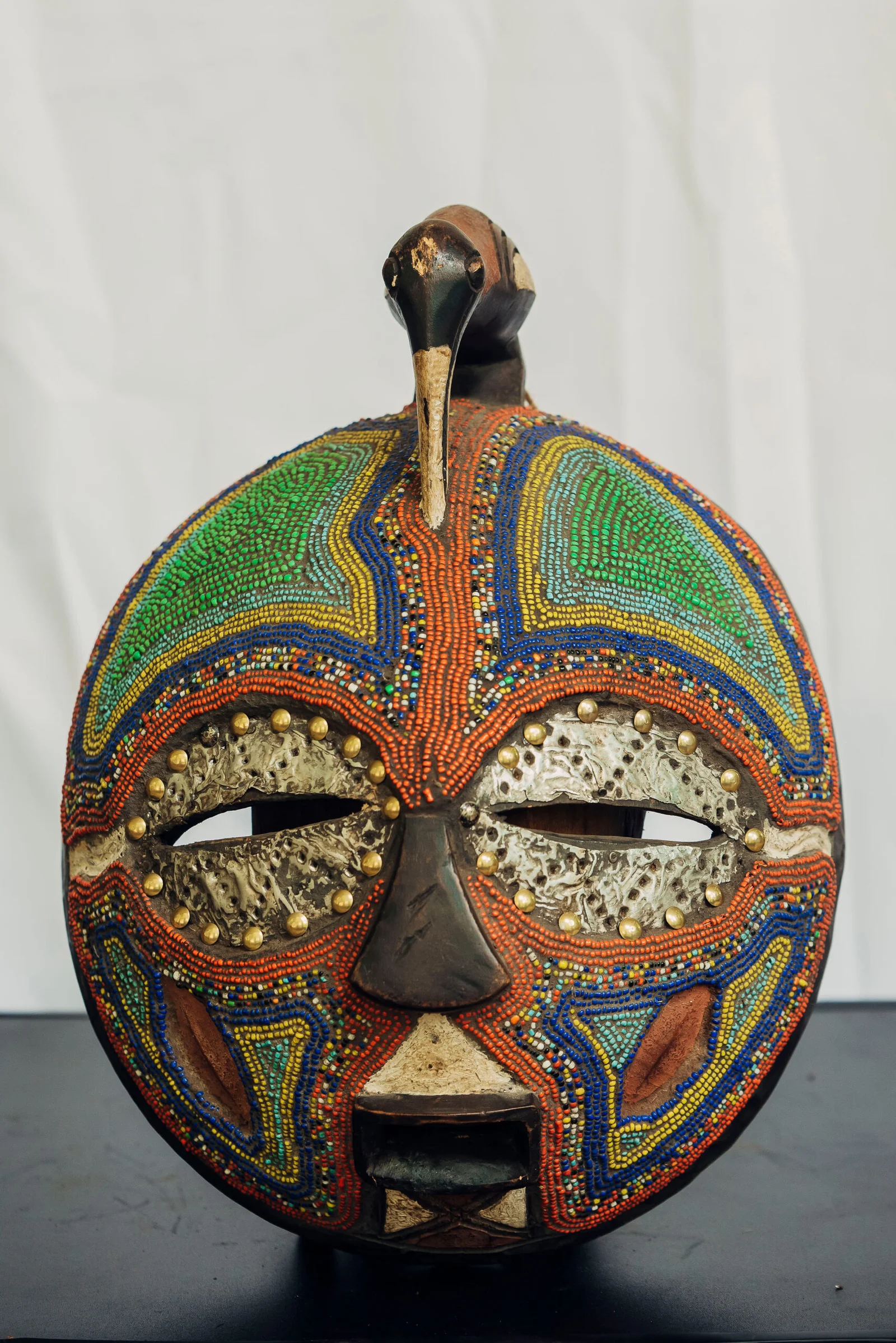 BEADED LUBA MASK #1