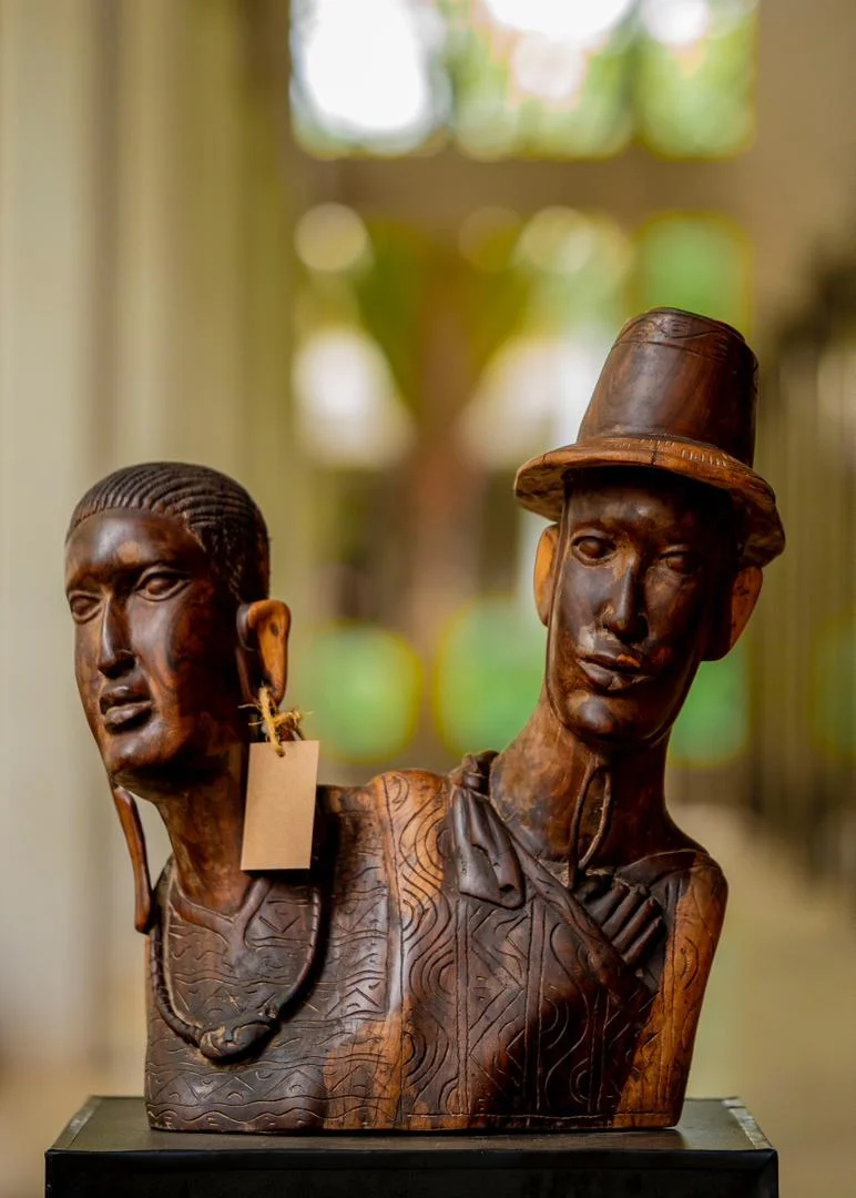 SUKUMA MAN & WOMAN CARVING